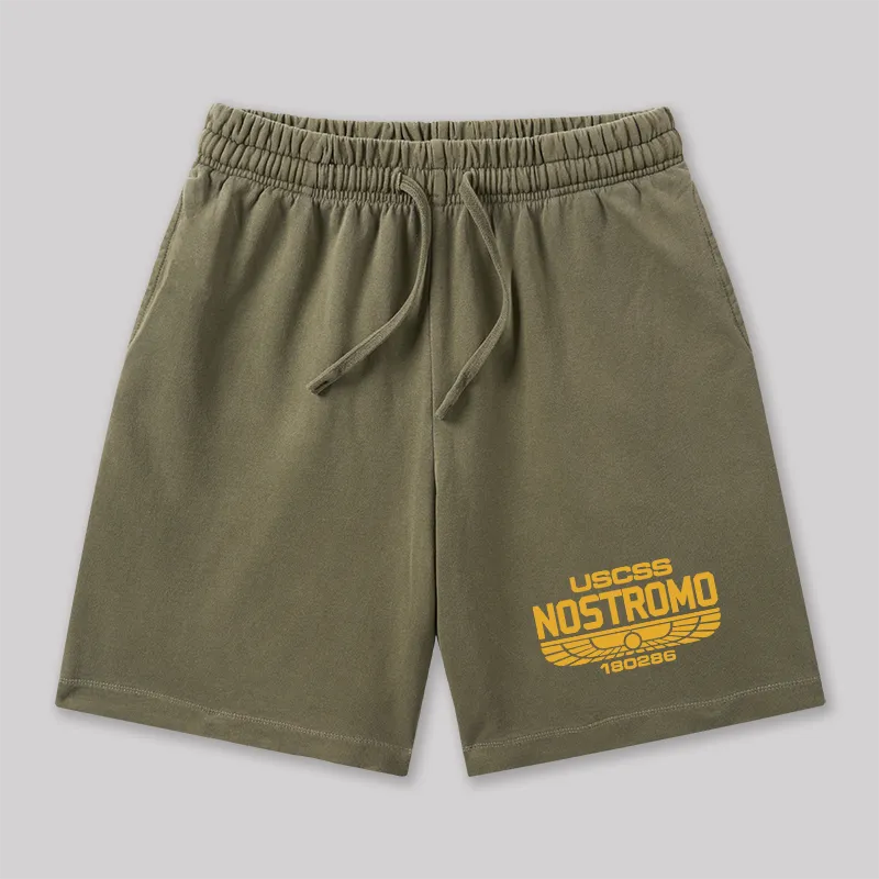 Uscss Nostromo Geeky Washed Shorts - Image 3
