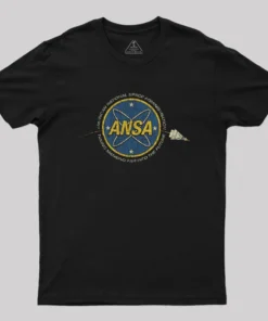 Alternative view of ANSA Into The Future 1968 Geek T-Shirt