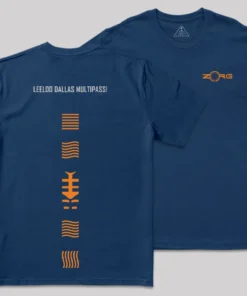 Alternative view of The Fifth Element Front and Back Printed Geek T-Shirt