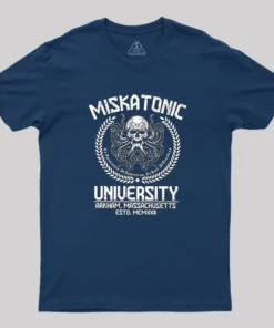 Alternative view of Miskatonic University Geek T-Shirt