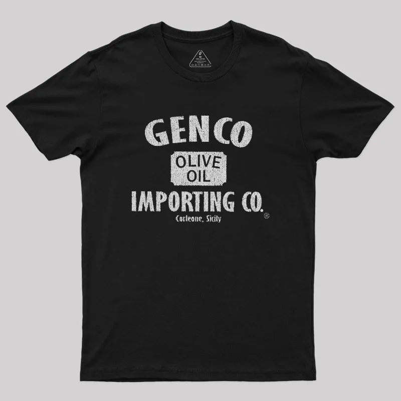 Genco Olive Oil Importing Co Geek T-Shirt