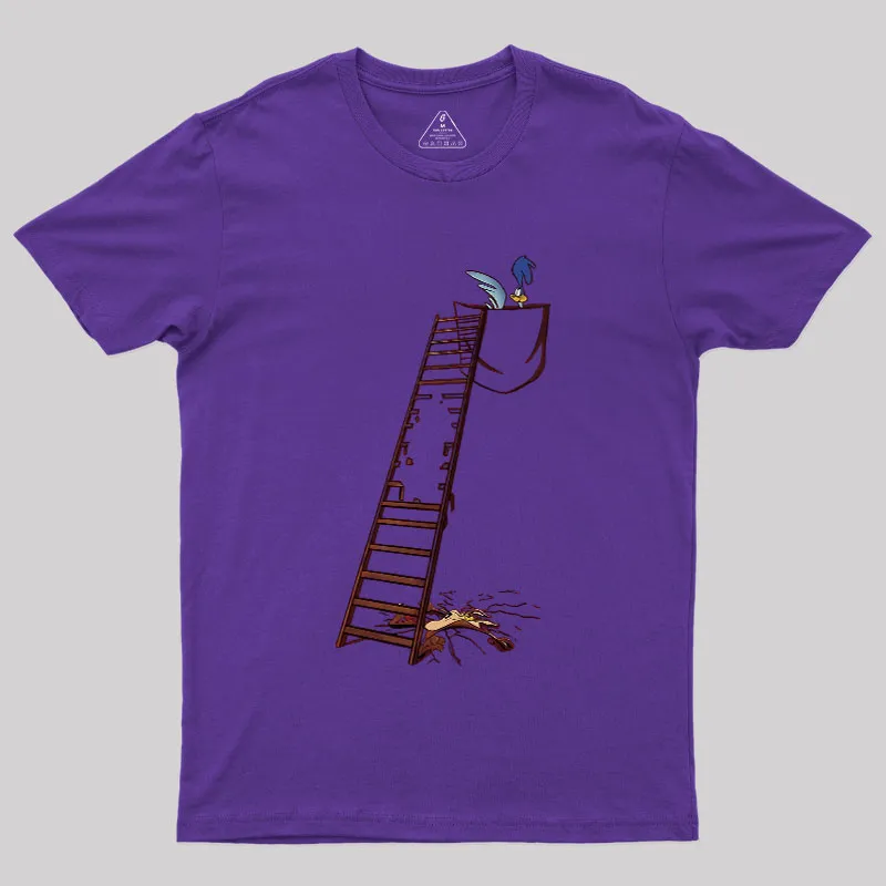 Broken Ladder Geek T-Shirt - Image 4