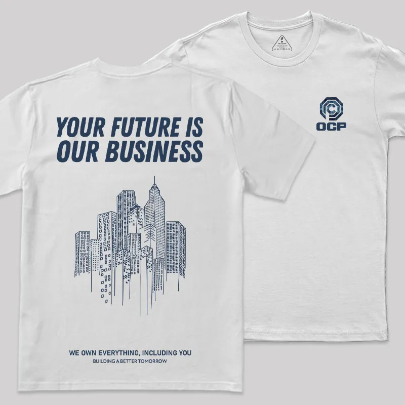 Robocop OCP Front and Back Printed Geek T-Shirt - Image 8