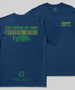 Alternative view of Soylent Green Front and Back Printed Geek T-Shirt