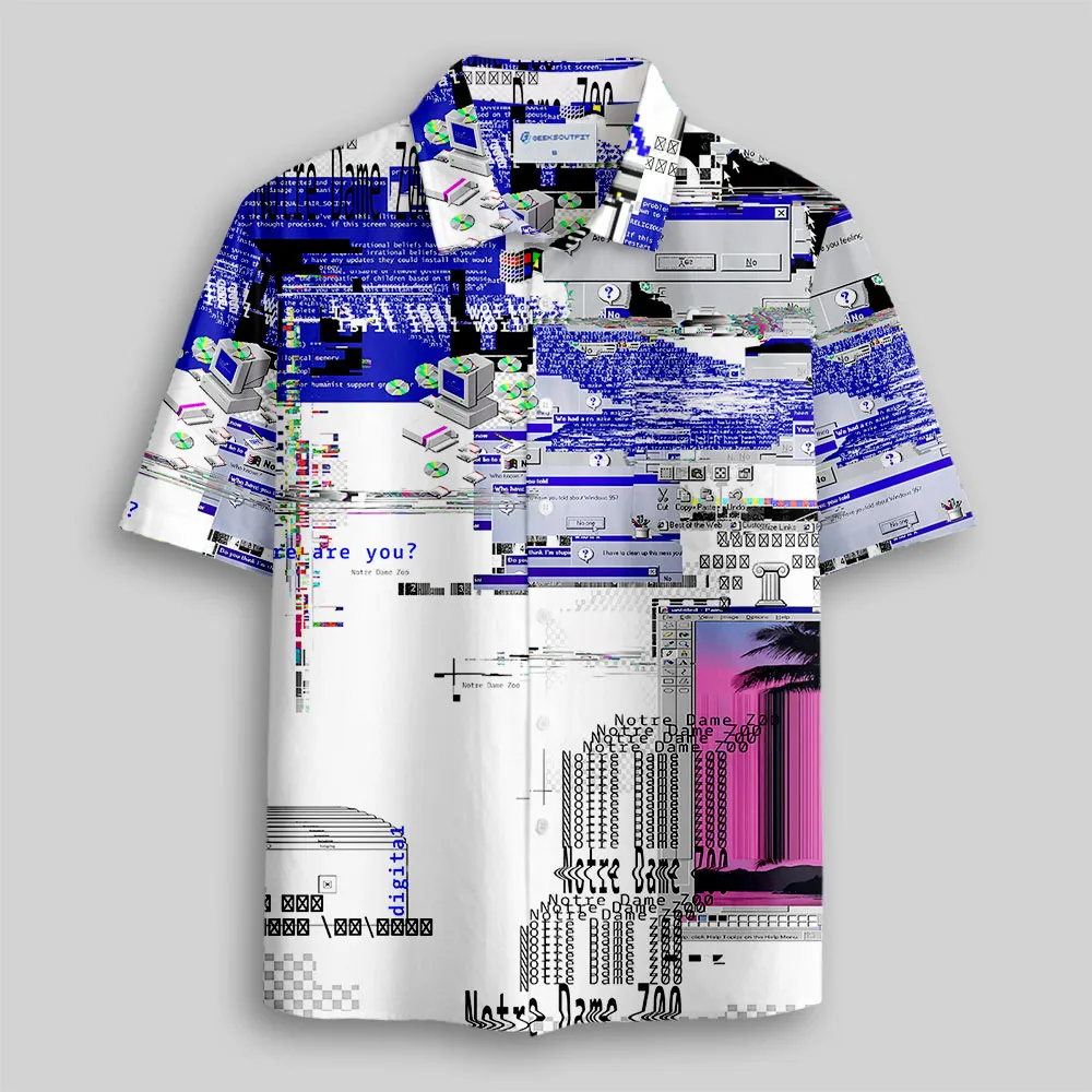 Windows Failure Button Up Pocket Shirt