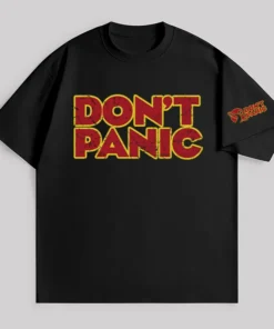 Don't Panic Unisex Oversized T-shirt