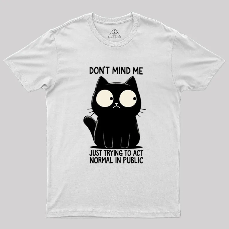 Don't Mind Me Geek T-Shirt - Image 3