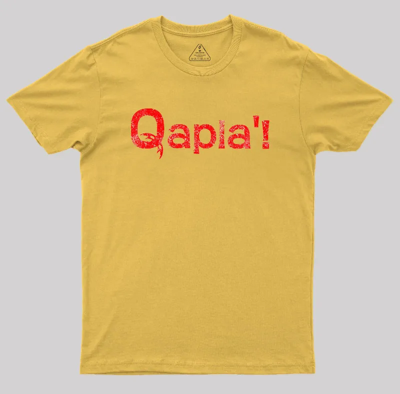 QAPLA'! Classic Geek T-Shirt