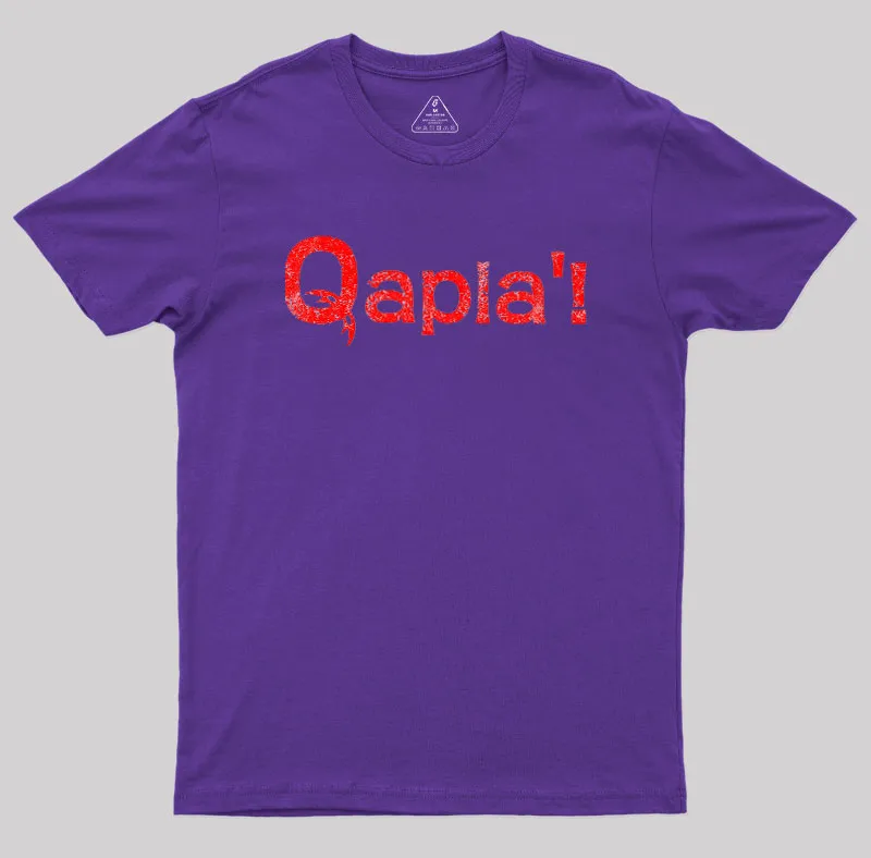 QAPLA'! Classic Geek T-Shirt - Image 6