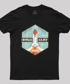 Alternative view of Space Camp Geek T-Shirt