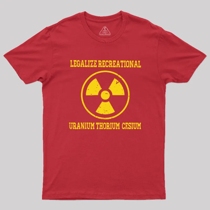 Legalize Recreational X Geek T-Shirt - Image 5