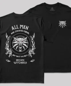 Wolf School Legacy Front and Back Printed Geek T-Shirt