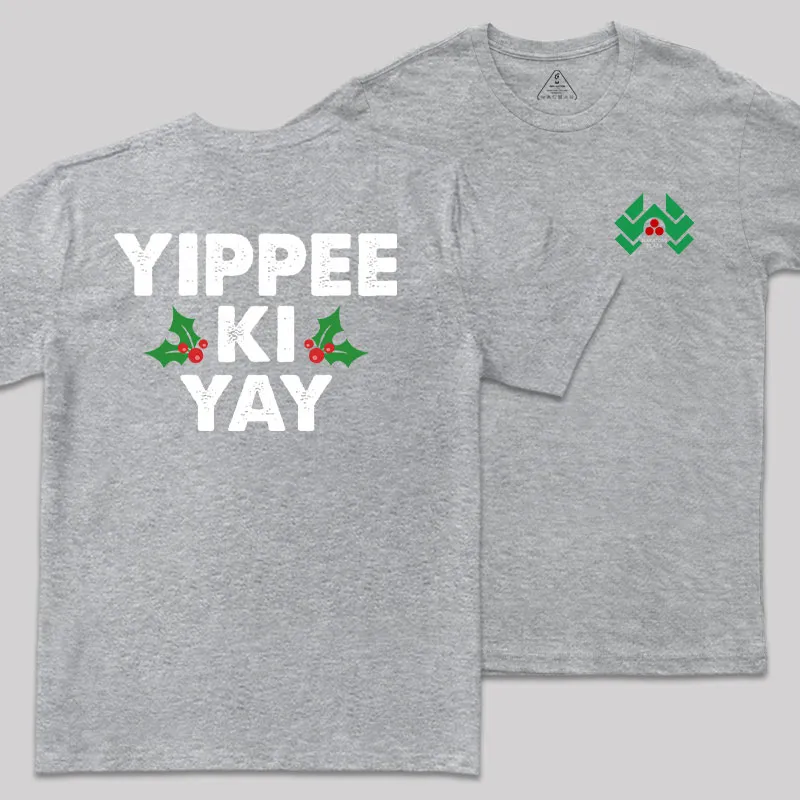 Yippee Ki Yay Front and Back Printed Geek T-Shirt - Image 4