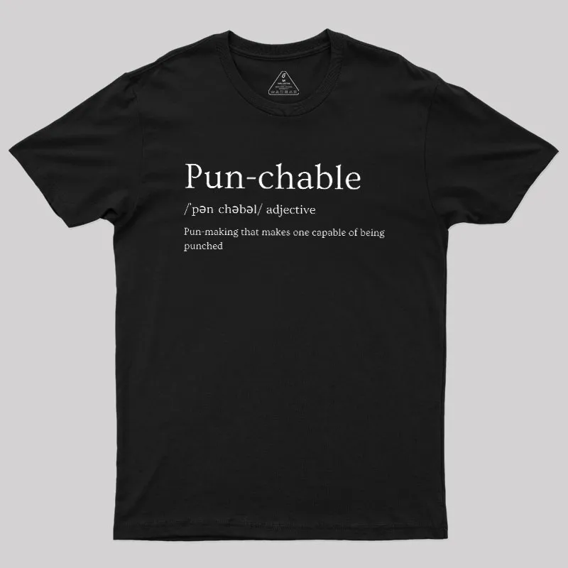 Pun-chable Geek T-Shirt