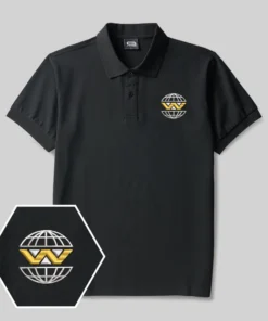 Weyland Yutani Geek Embroidered Polo Shirts