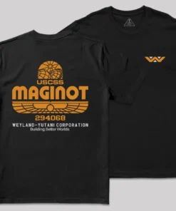 Maginot Legacy Front and Back Printed Geek T-Shirt