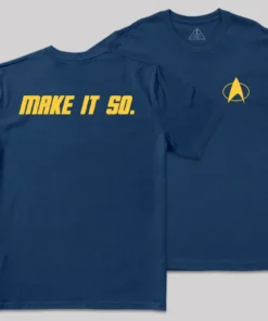 Alternative view of Command Approved Front and Back Printed Geek T-Shirt