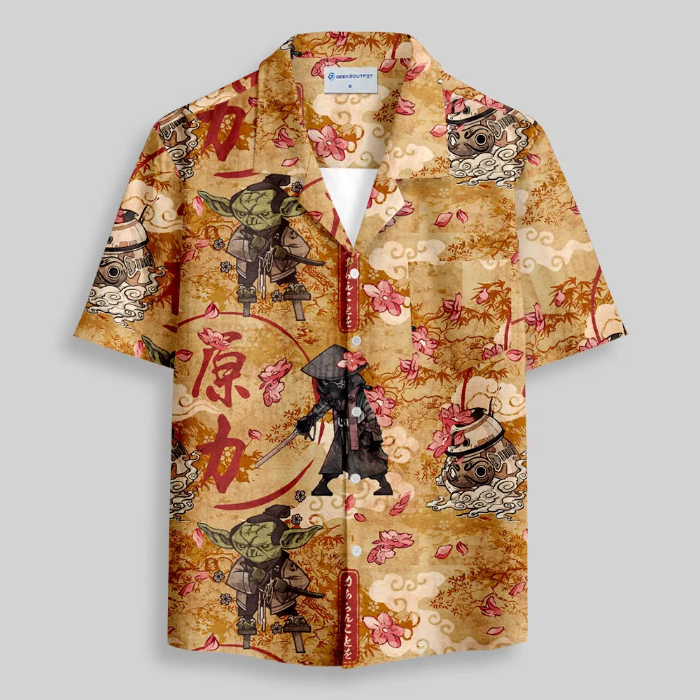 Force Traditional Painting Button Up Pocket Shirt - Image 2