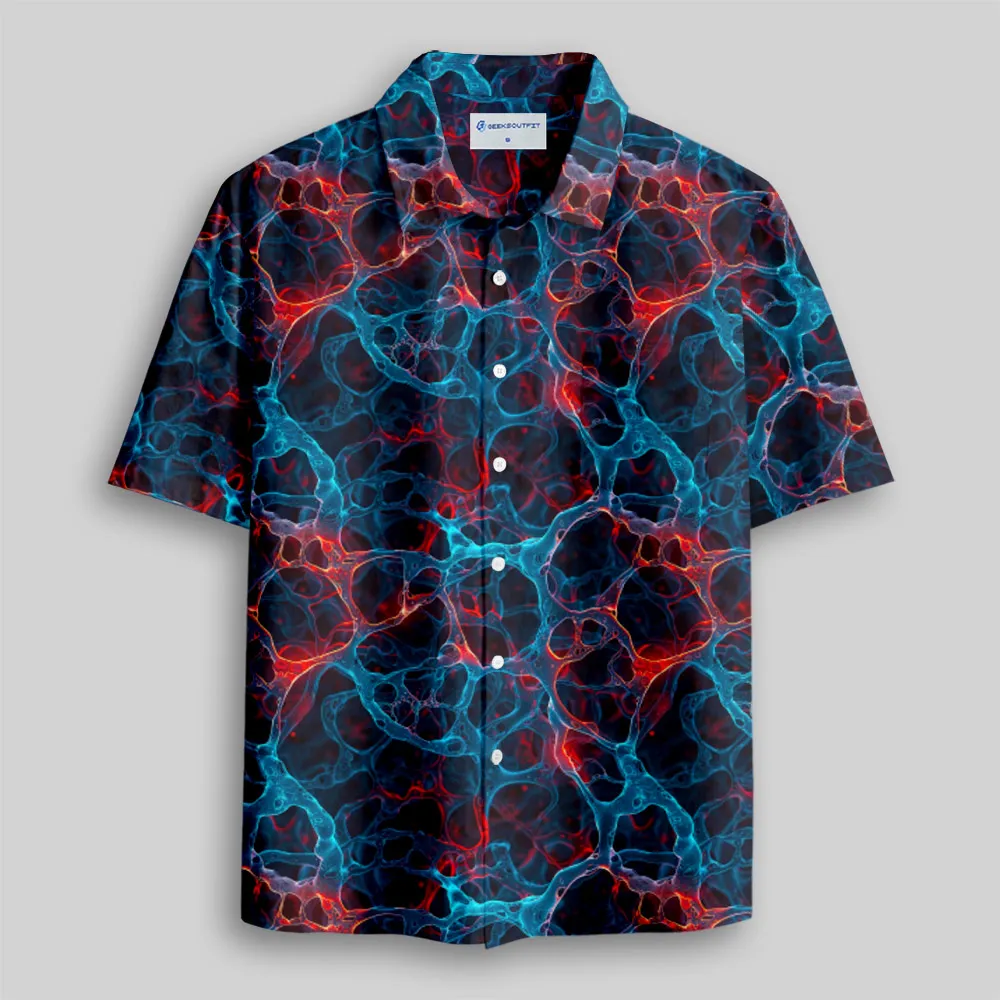 Neural Network Button Up Pocket Shirt