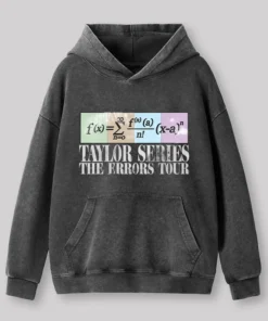 Alternative view of Taylor Series The Errors Washed Hoodie