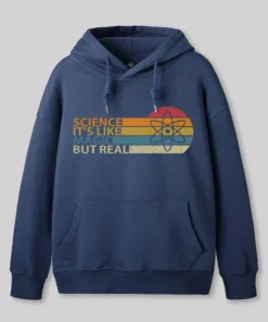 Alternative view of Science It's Like Magic But Real Hoodie