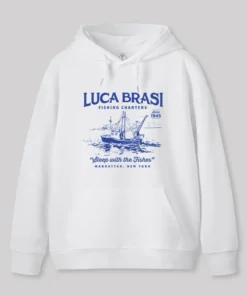 Alternative view of Luca Brasi Fishing Charters Hoodie