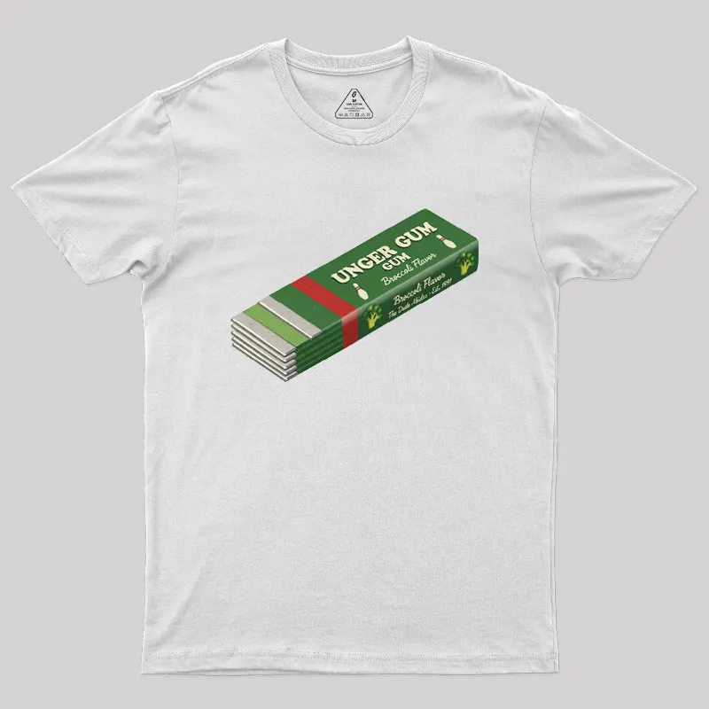 Broccoli Gum Geek T-Shirt - Image 4