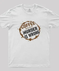 Alternative view of Coffee Saves Lives Geek T-Shirt