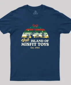 Alternative view of Visit Island of Misfit Toys Geek T-Shirt