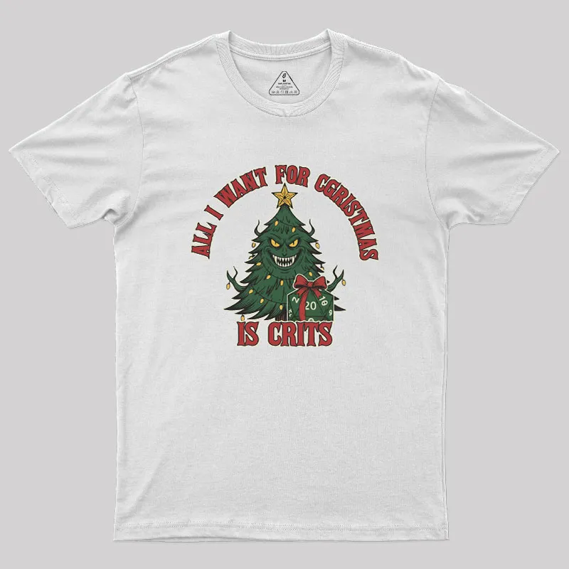 Oh Merry Pun Christmas Geek T-Shirt - Image 11