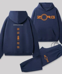 Alternative view of The Fifth Element Front and Back Printed Geek Fleece Hoodie Set