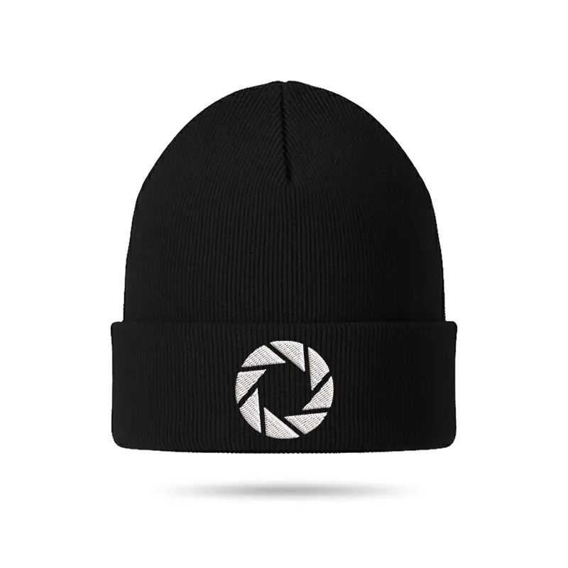 Aperture Geek Embroidered Beanie - Image 2