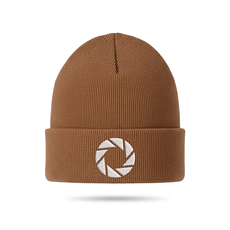 Aperture Geek Embroidered Beanie - Image 3