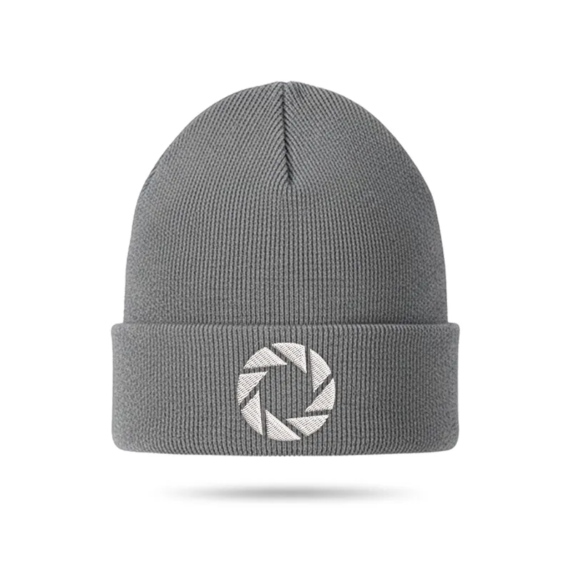 Aperture Geek Embroidered Beanie