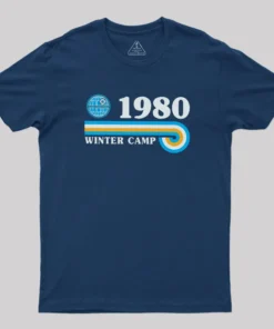 Alternative view of Winter Camp Geek T-Shirt