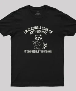 Anti-Gravity Book Geek T-Shirt