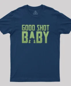 Alternative view of Good Shot Baby Geek T-Shirt