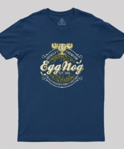 Alternative view of Eggnog Christmas Vacation Geek T-Shirt