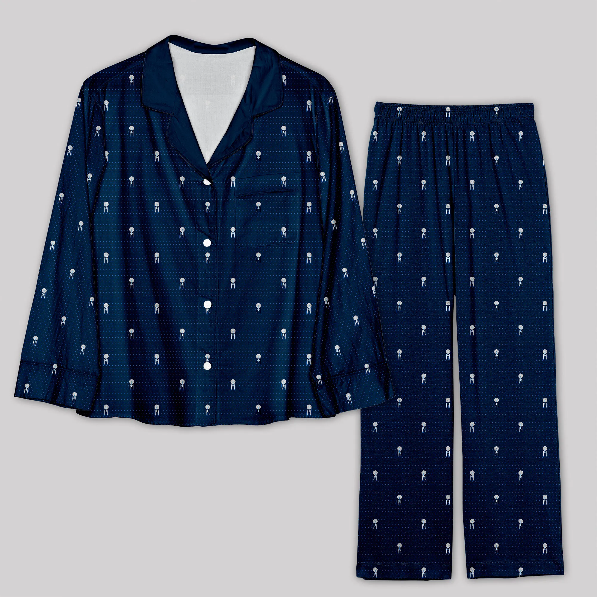 USS Enterpris Icon Pajama Sets