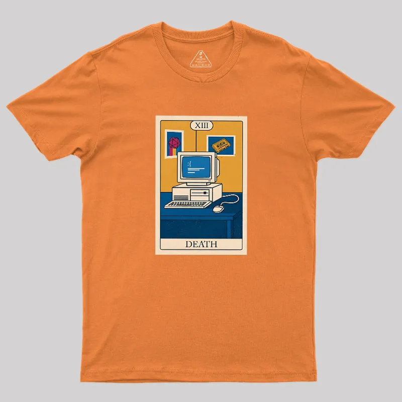 Death Card Geek T-Shirt - Image 7