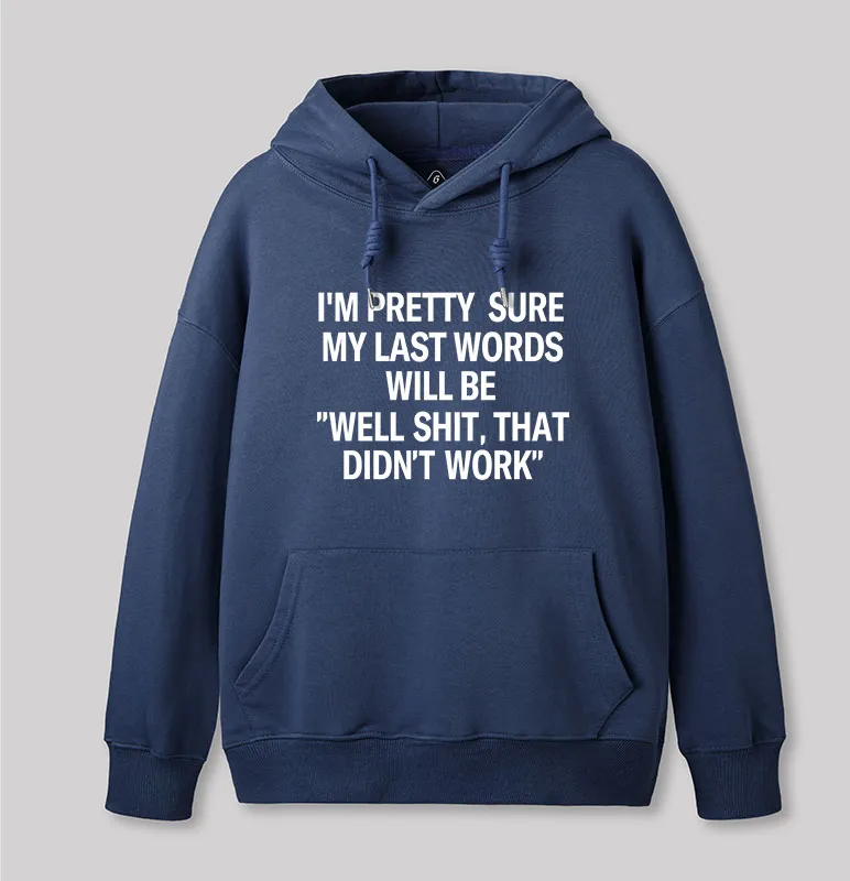 My Last Word Geek Hoodie - Image 7