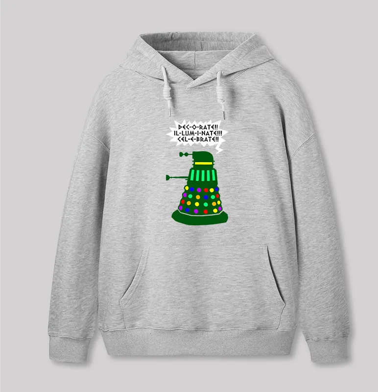 Holiday Dalek Geek Hoodie - Image 4