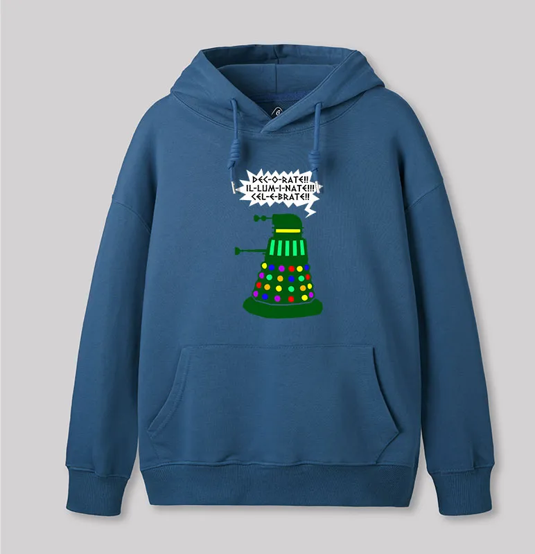 Holiday Dalek Geek Hoodie - Image 2