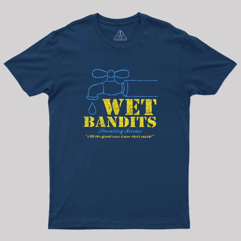 Wet Bandits Plumbing Geek T-Shirt - Image 2