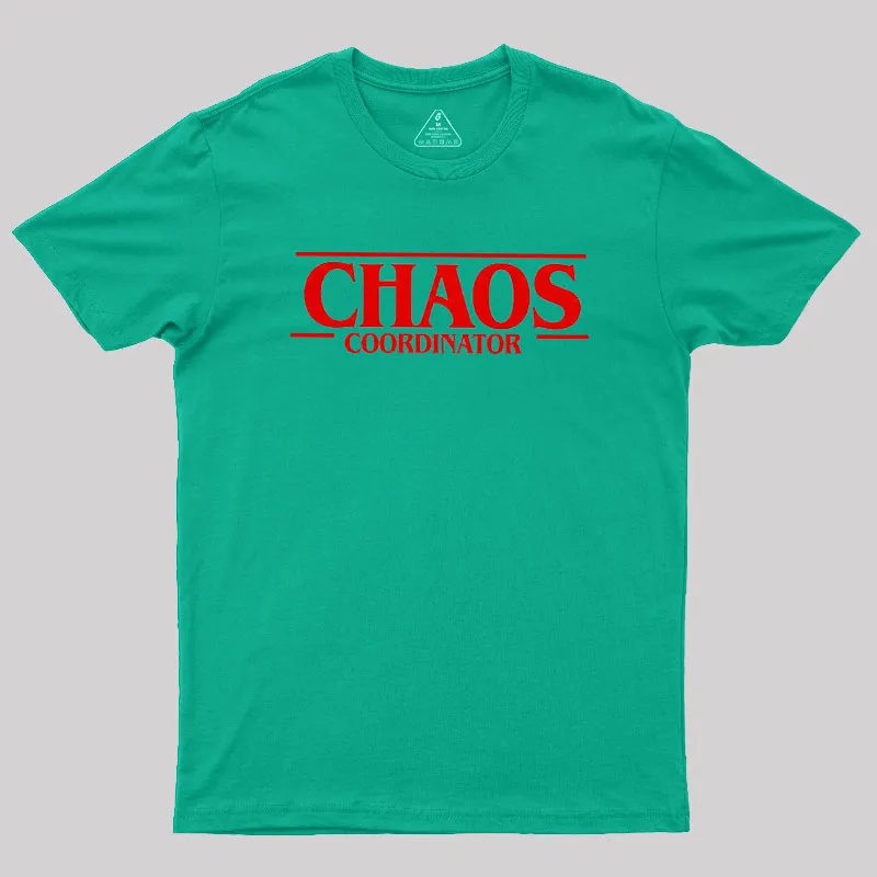 Stranger Chaos Geek T-Shirt - Image 8