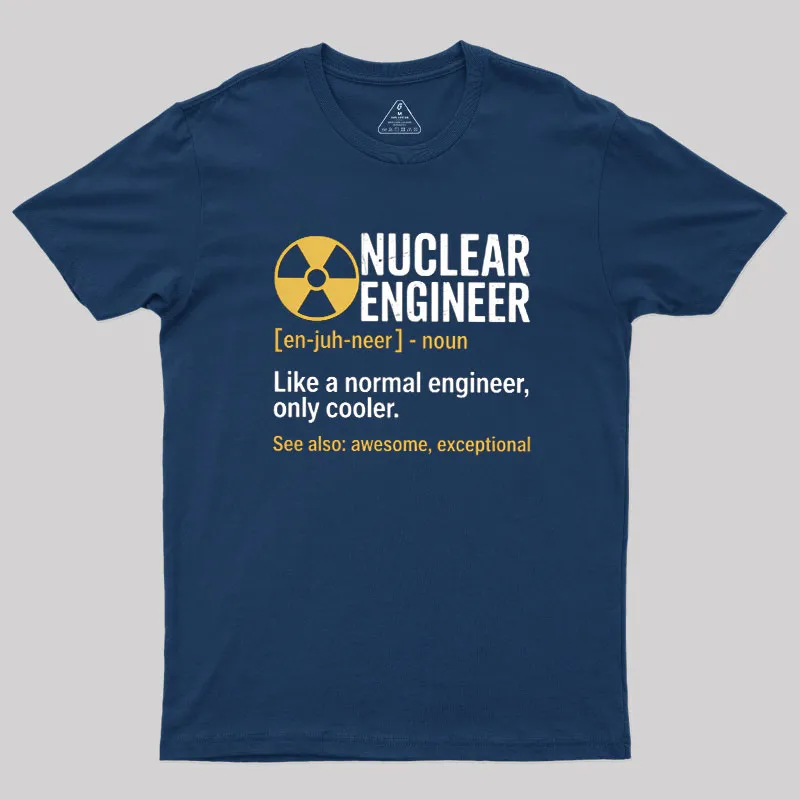 Nuclear Engineering Radioactive Chernobyl Geek T-Shirt - Image 2