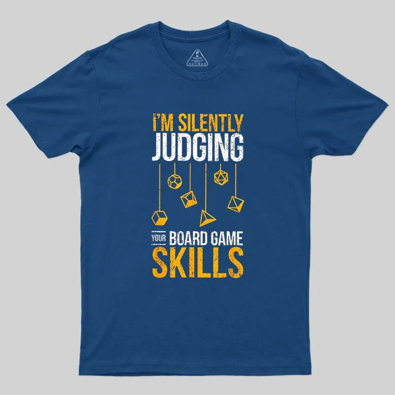 Silent Judgement Geek T-Shirt