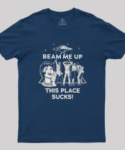 Alternative view of Beam Me Up Geek T-Shirt