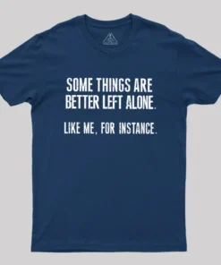 Alternative view of Leave Me Be Geek T-Shirt