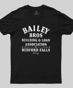 Bailey Bros Bedford Falls Geek T-Shirt